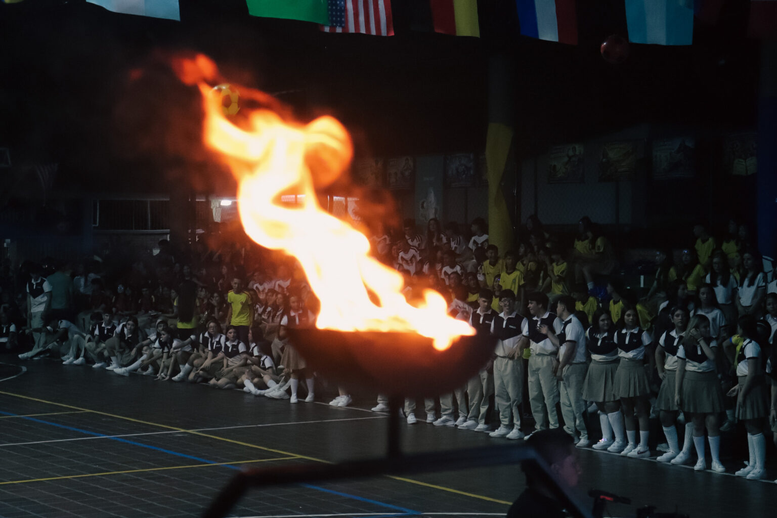 Inauguración interclases de bachillerato
