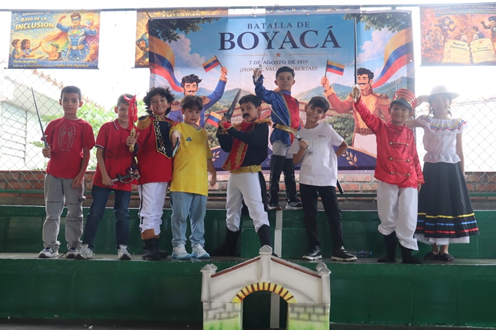 Momento patrio: Batalla de Boyacá